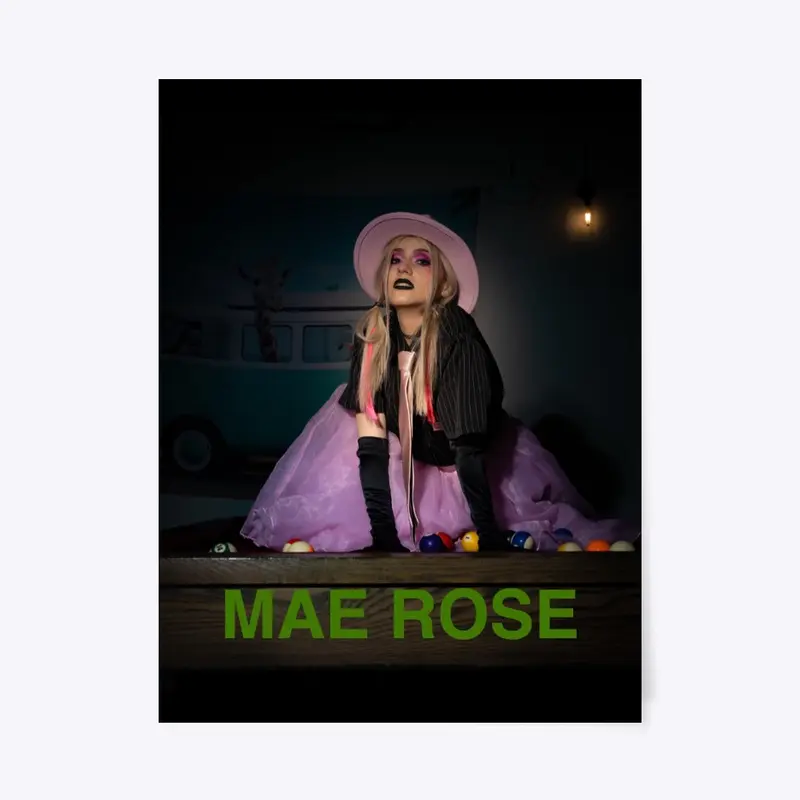 Mae Rose - OVER YOU POSTER( BILLIARD )