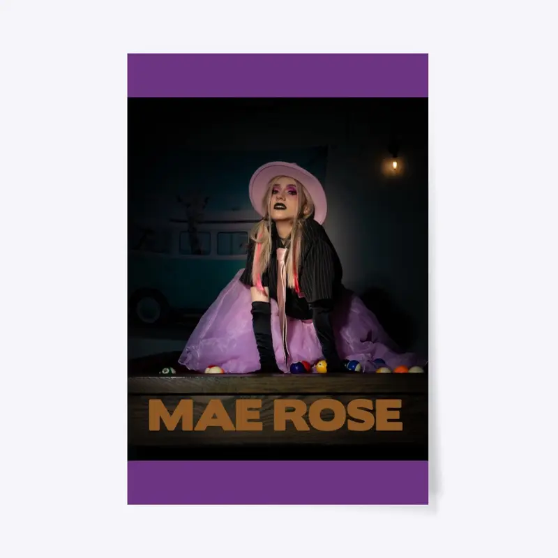 Mae Rose - Over You POSTER ( Billiard )