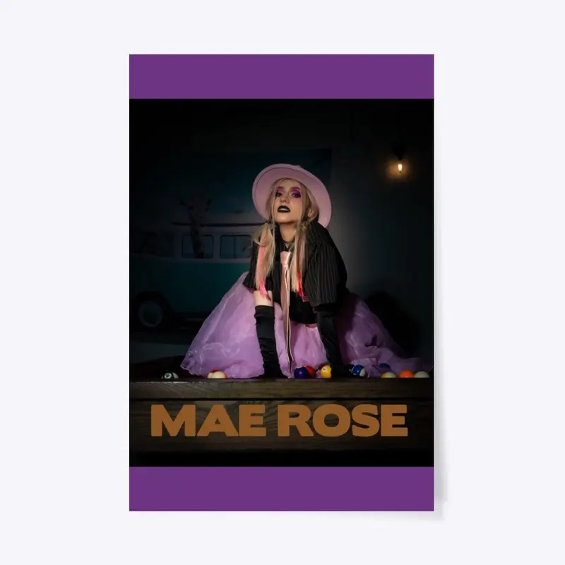 Mae Rose - Over You POSTER ( Billiard )